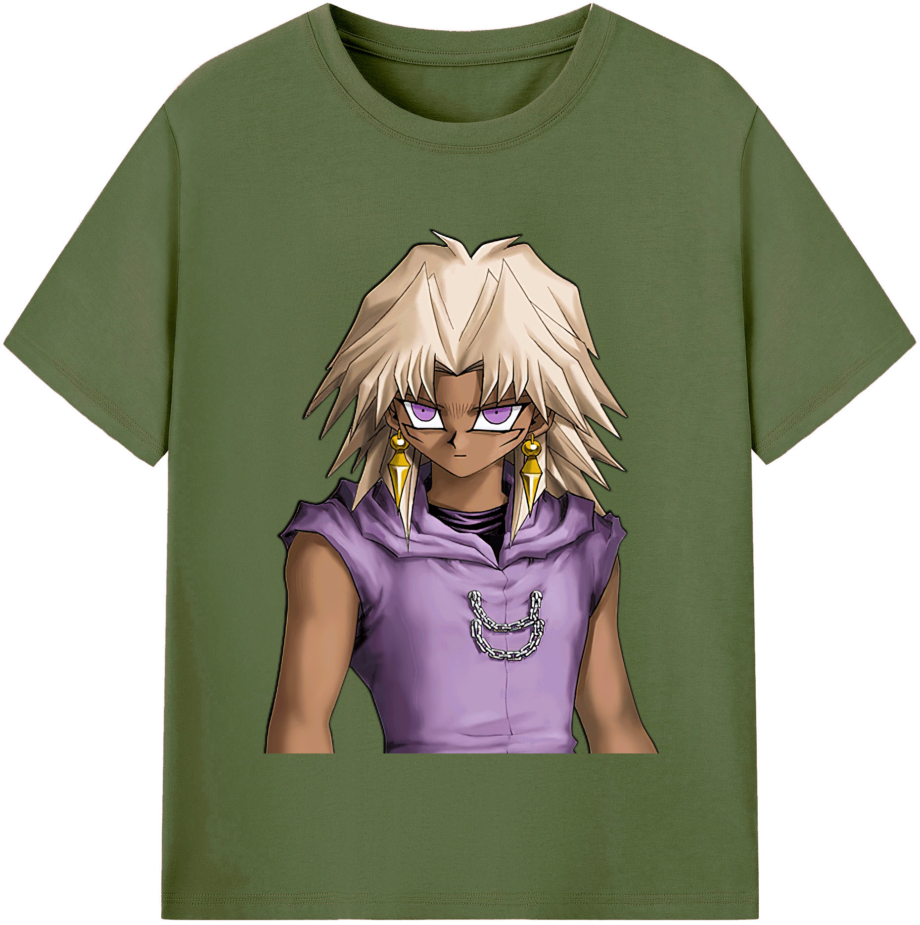 （画像用） 遊☆戯☆王 Yu-Gi-Oh! 綿100％半袖Tシャツ（フロントプリント）